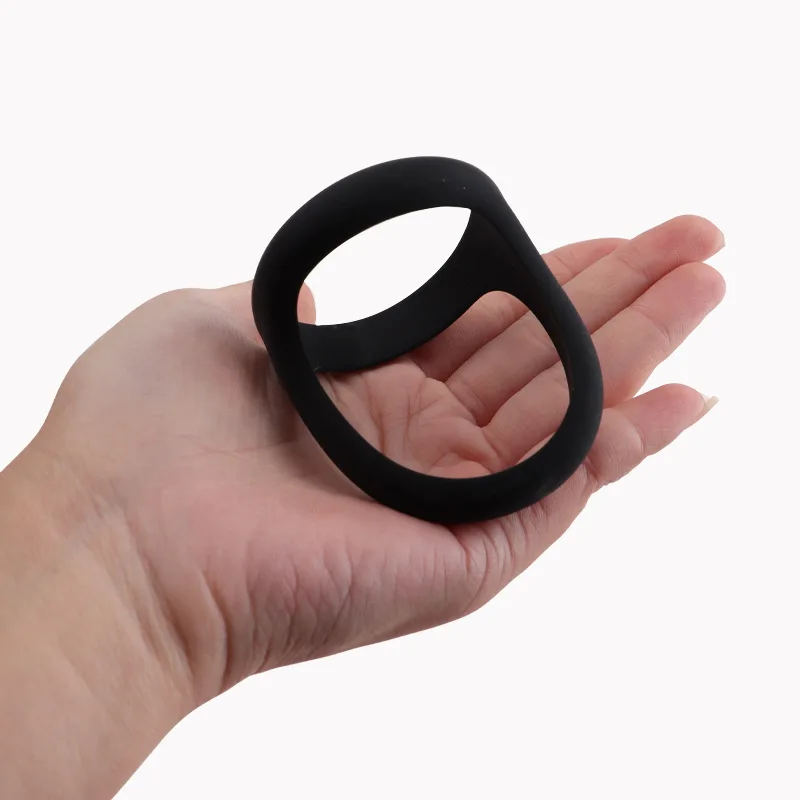 1PCS Penis Ring Reusable Silicone Semen SM Testicle Bondage Cock Ring Penis Enlargement Delayed Ejaculation Sex Toys for Men