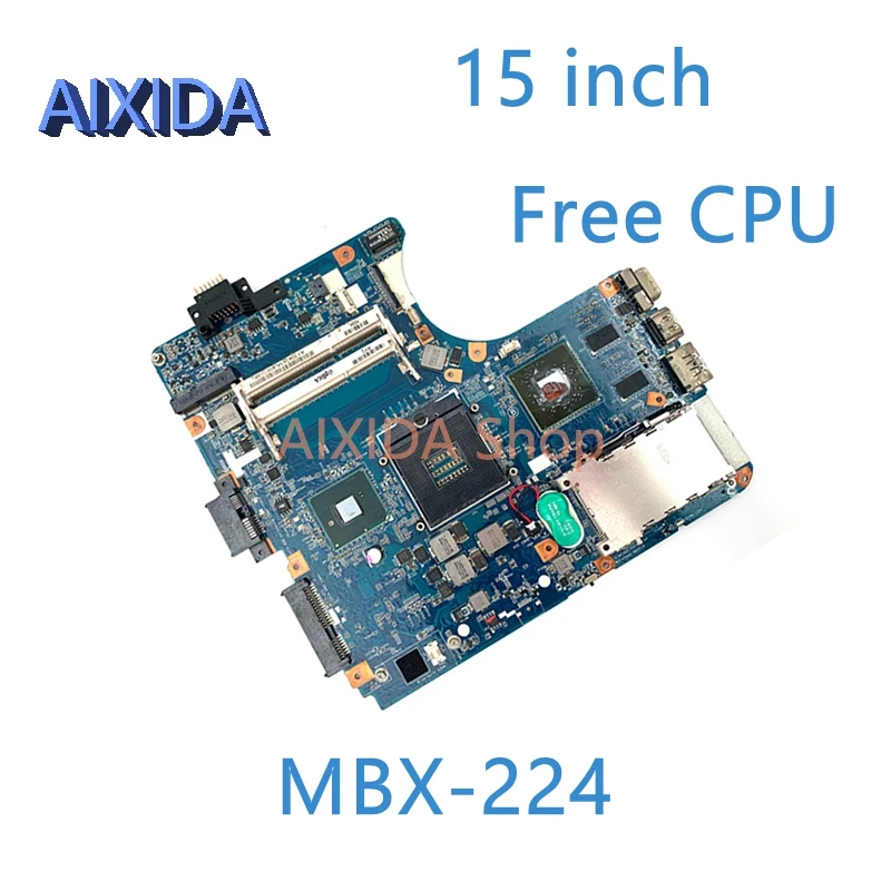 

AIXIDA A1794332A A1794333A For SONY Vaio VPCEB VPC-EB Laptop Motherboard MBX-224 M961 1P-0106200-8011 HD5650 HM55 DDR3