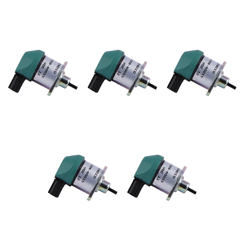 

5X For Kubota D1005 D1105, D905 Solenoid Shutdown 17208-60015 17208-60016 17208-60017 12V Stop Magnet Fuel Shutdown