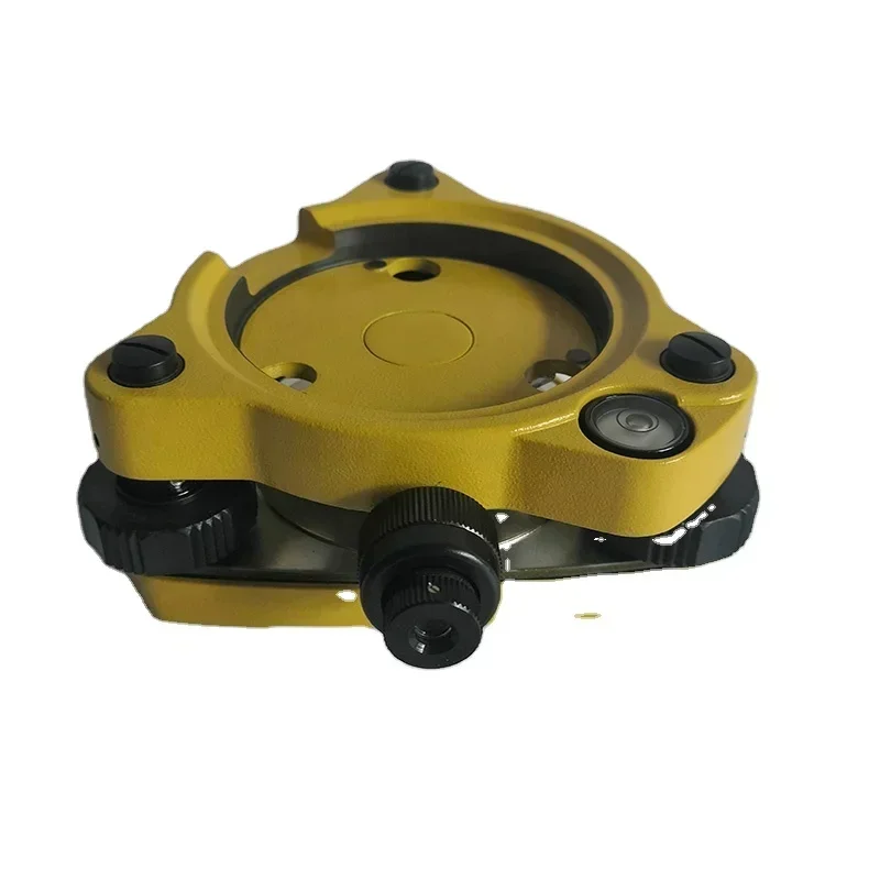 

High Precise Yellow Robotic Tribrach With Optical Plummet With Circular Bubble For Total Station Survey Hot sales
