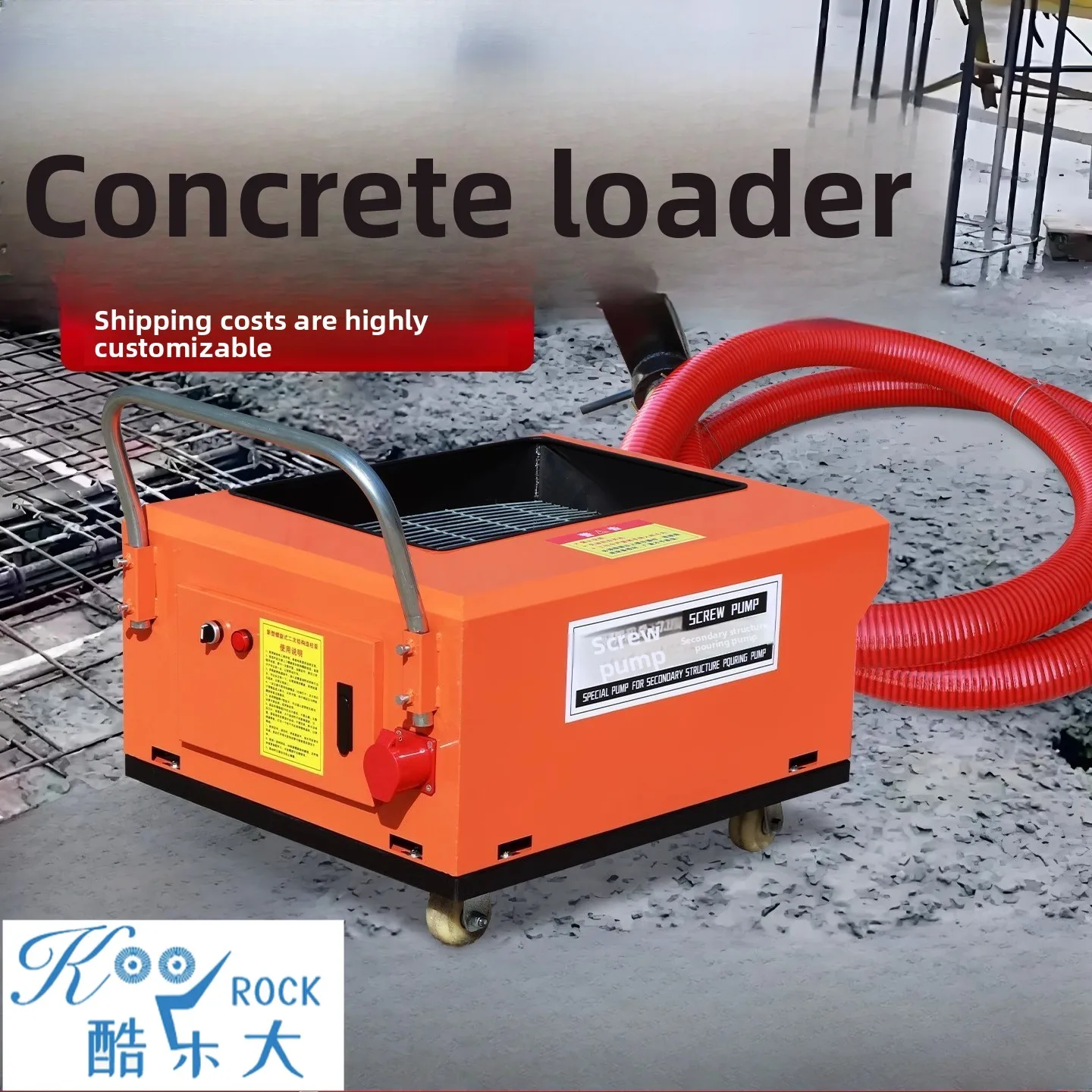 

Small Spiral Feeding Machine for Secondary Column Pump Concrete Mortar Pump