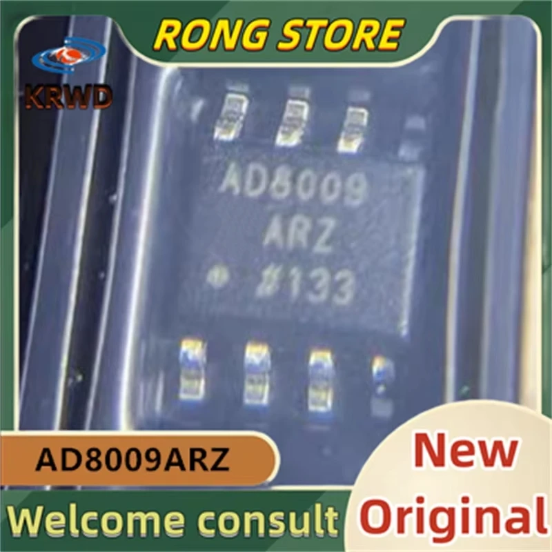 (5PCS) AD8009ARZ  AD8009ARZ-REEL7 AD8009 SOIC-8  New and Original Chip IC
