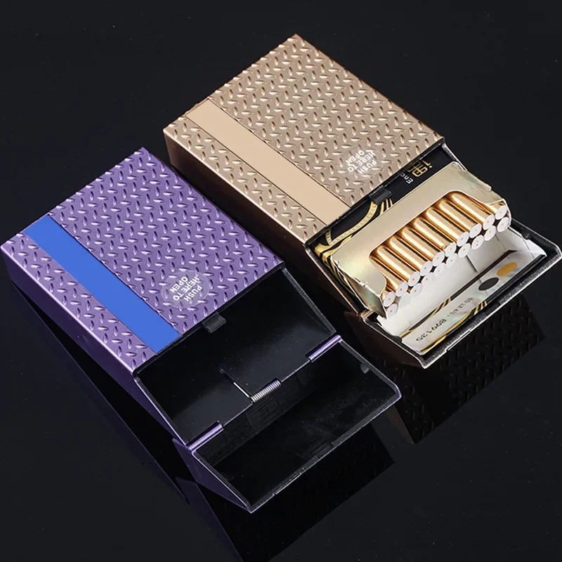 Cigarettes Case Holder Slim  Pocket Box Storage Small Cigarettes Container Cigarettes Protective Case Hand Roll