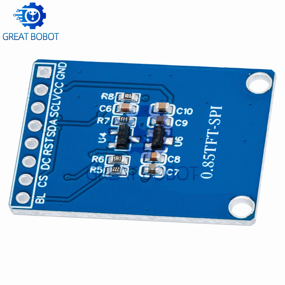 0.85" Color TFT Display Module-HD IPS LCD LED Screen,128X128 Resolution-SPI Interface, ST7735 Controller-Perfect for Arduino