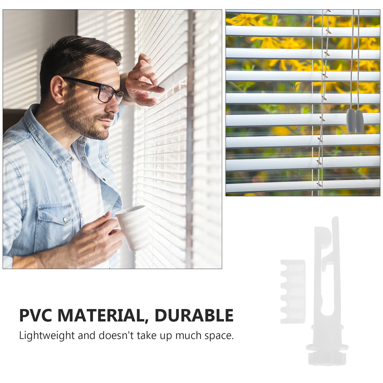 

12 pcs Vertical Curtain Pulley Accessories White Plastic Blinds Repair Simple Curtains Pulleys Home Window Supply Practical Easy