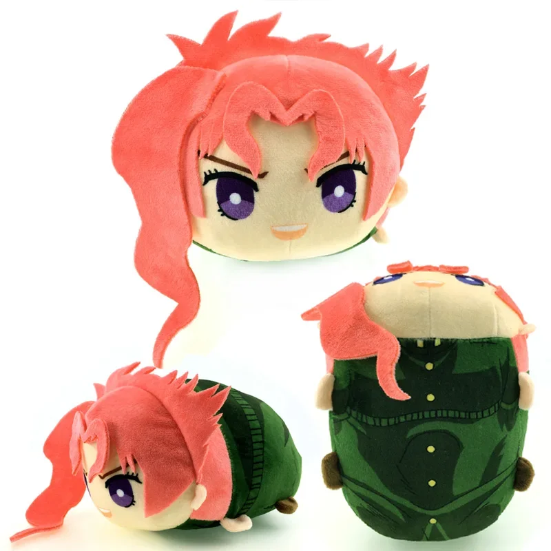 

30cm Anime Role Kakyoin Noriaki Cute Plush Cotton Doll Throw Pillow Plushie Props Anime Cosplay Back Cushion Toys Xmas Gift