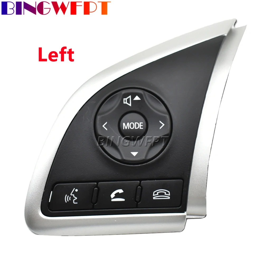 Left/Right Steering Wheel Button For Mitsubishi ASX 2013-2019 L200 2015 Bluetooth Phone Volume Adjust Cruise Control Switch view 3
