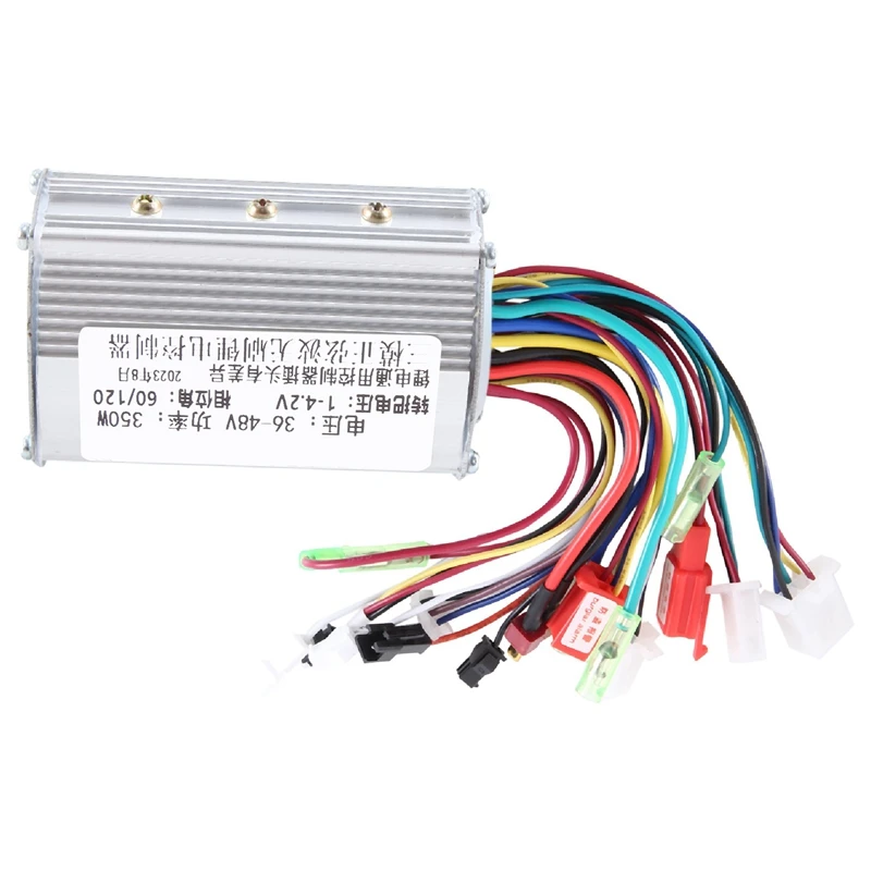 Electric Bicycle Controller E-Bike Accessories 36V/48V 350W Electric Bike Motor Brushless Sinewave Controller Parts Accessories