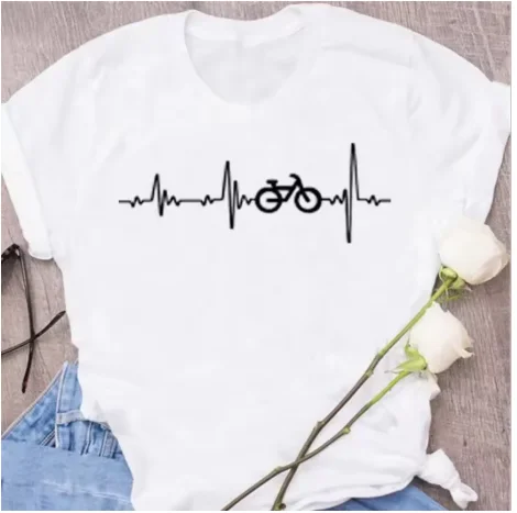 

Новая модная милая дышащая хлопковая универсальная популярная свободная женская футболка с короткими рукавами и принтом, топ