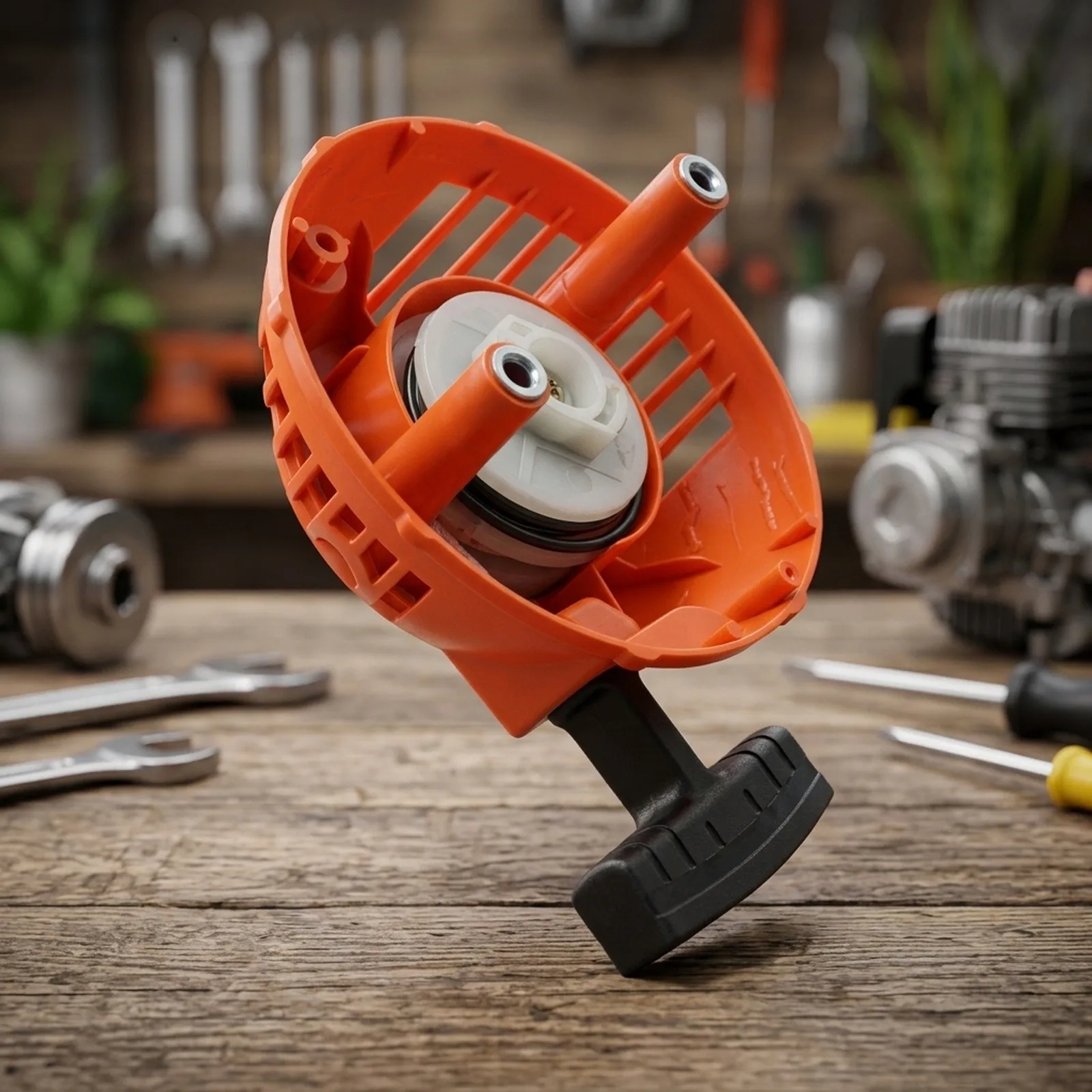 Outdoor Cutting Tasks Recoil Starter Brushcutter Parts Easy Install Recoil Starter Replacement Parts Easy Installation