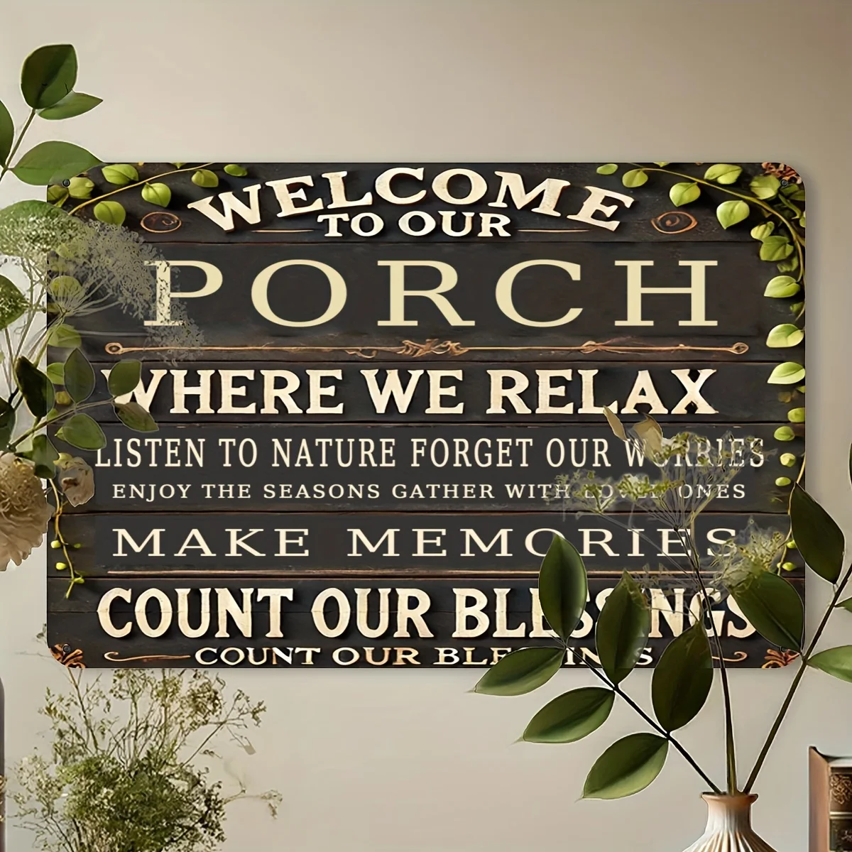 Welcome to Our Porch