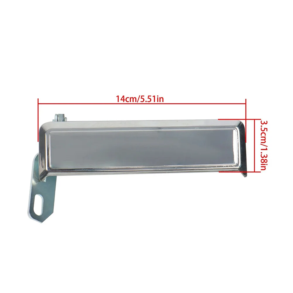 Chrome Finish Door …