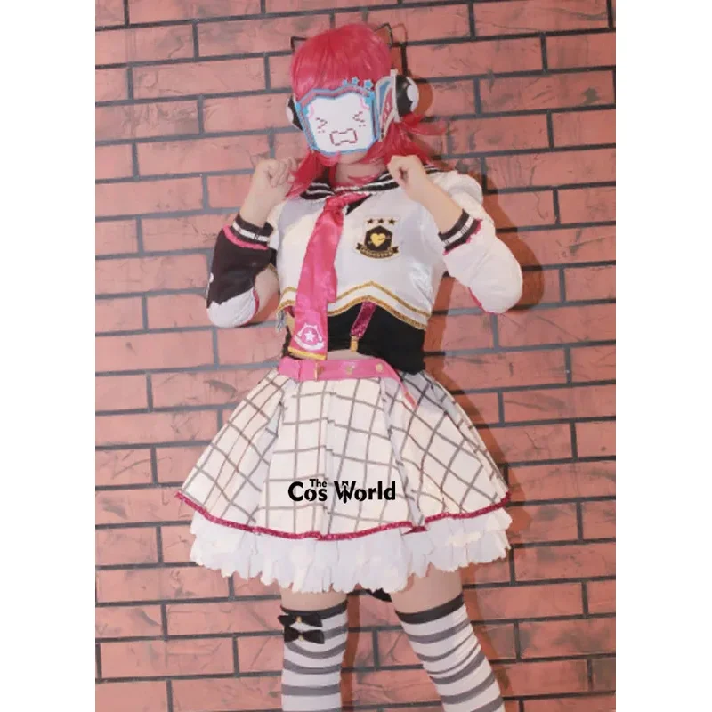 Uniforme de Cosplay de Dessin Animé Love Live, Tenue de Scène en Solo, Nijigasaki, Tenouji, Rina