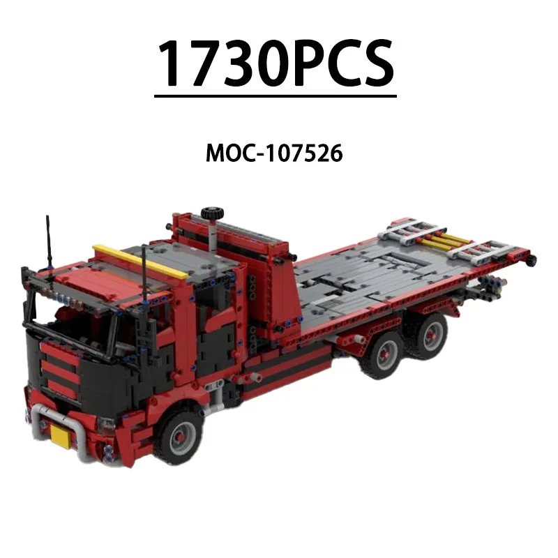 

MOC-107526 Building Block Rescue Vehicle Car Model 1730 Pieces Children's Educational Birthday Christmas New Year Toy Gift