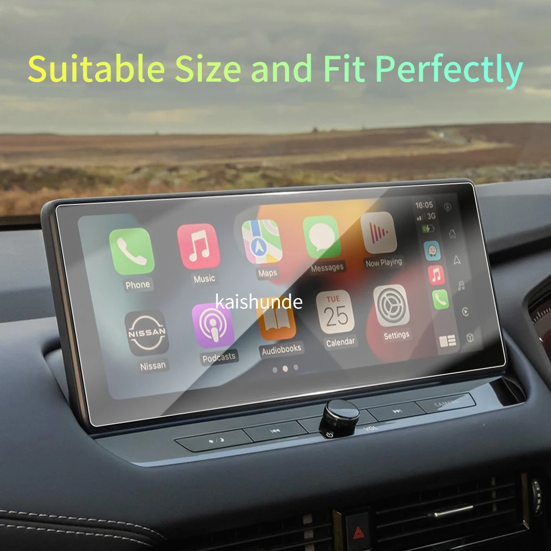 Car Stickers Meters Protector For 26 Nissan X-TRAIL/QASHQAI Tempered Glass Protective Film Display Navigation Vehicle