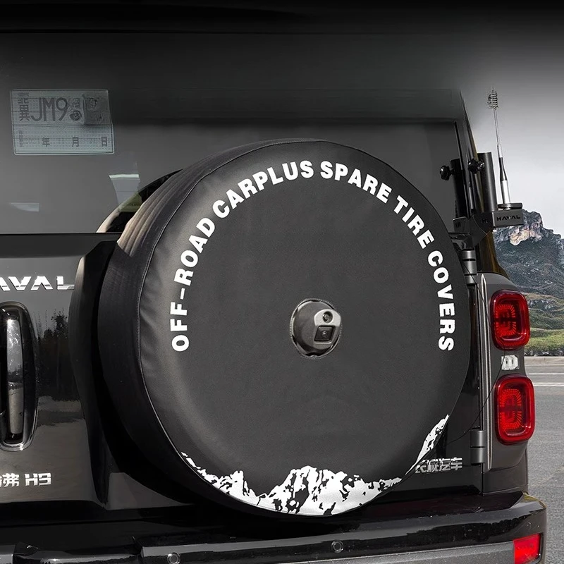 

Car Spare Tire Cover Leather Anti-dirty Tire Storage Bags Protector for Great Wall Haval H9 2024 2025 Exterior Accessories