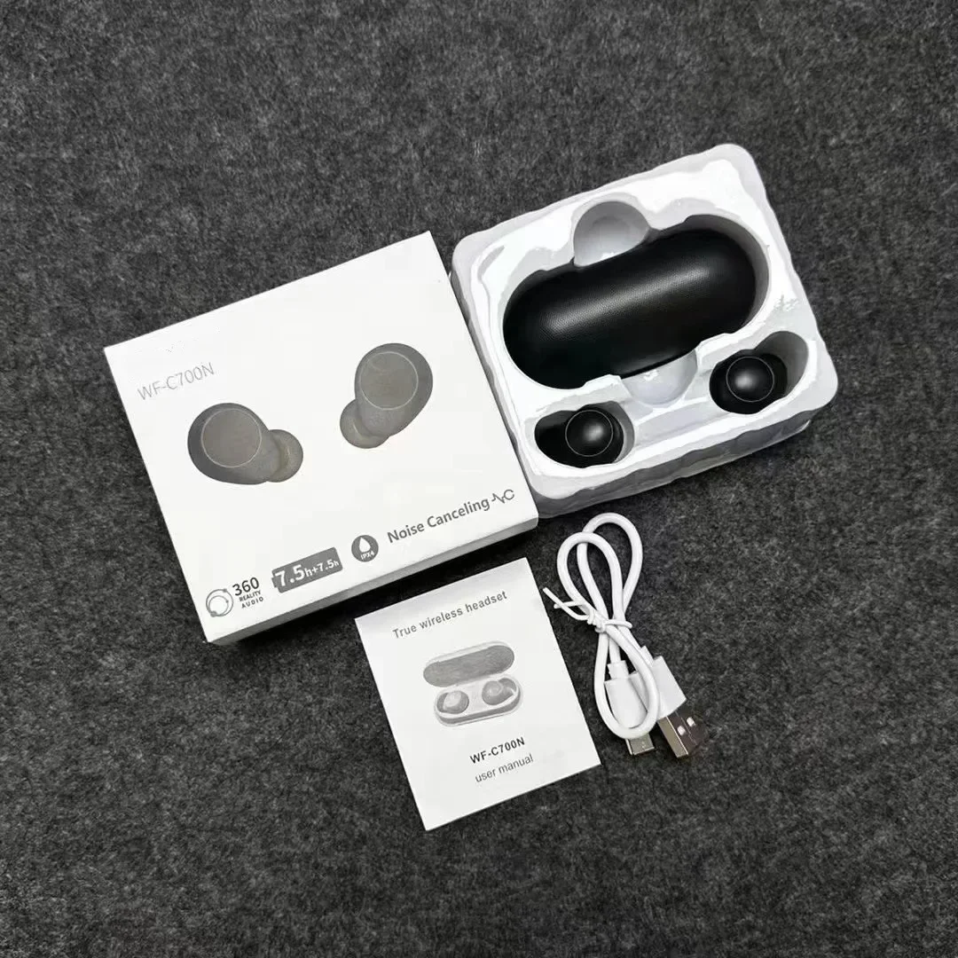 Wireless Bluetooth Earphones WF-C700N Stereo Running Sports In Ear Earphones with Microphone