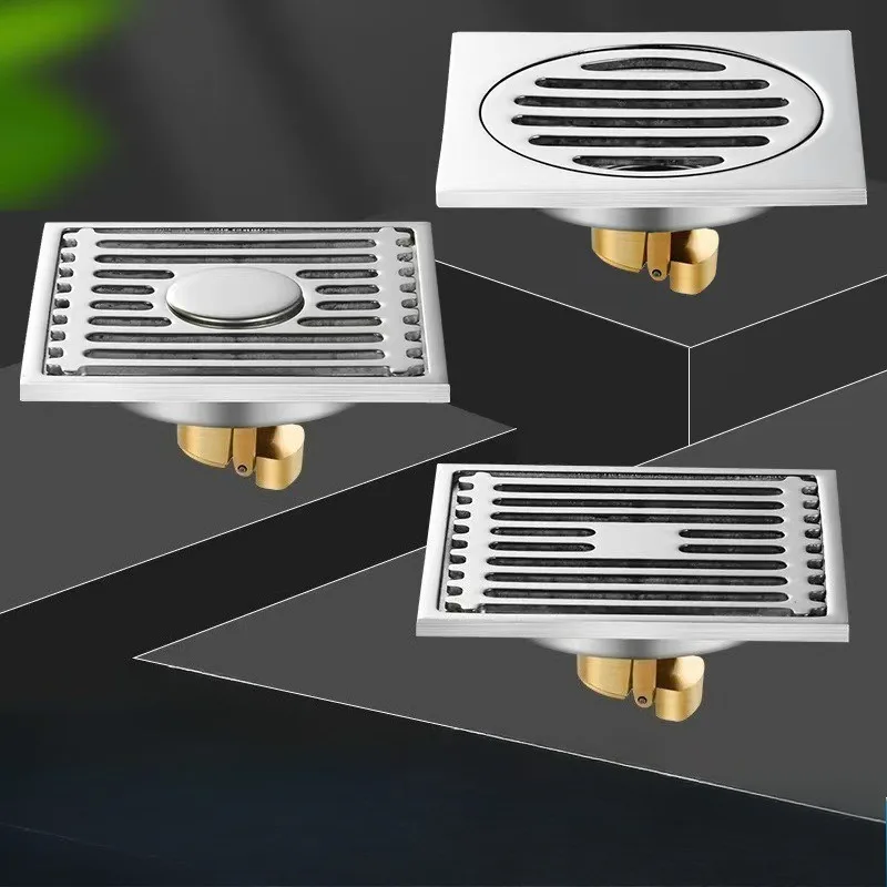 deodorant-floor-drain-304-stainless-steel-shower-room-toilet-thickened-floor-drain-laundry-balcony-sewer-deodorant-core