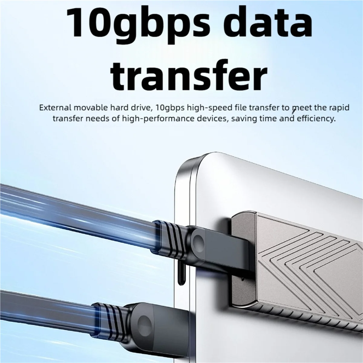 AA08- كابل شحن سريع 10 جيجا بايت كابل بيانات شحن سريع للهواتف الذكية والأجهزة اللوحية والكاميرات