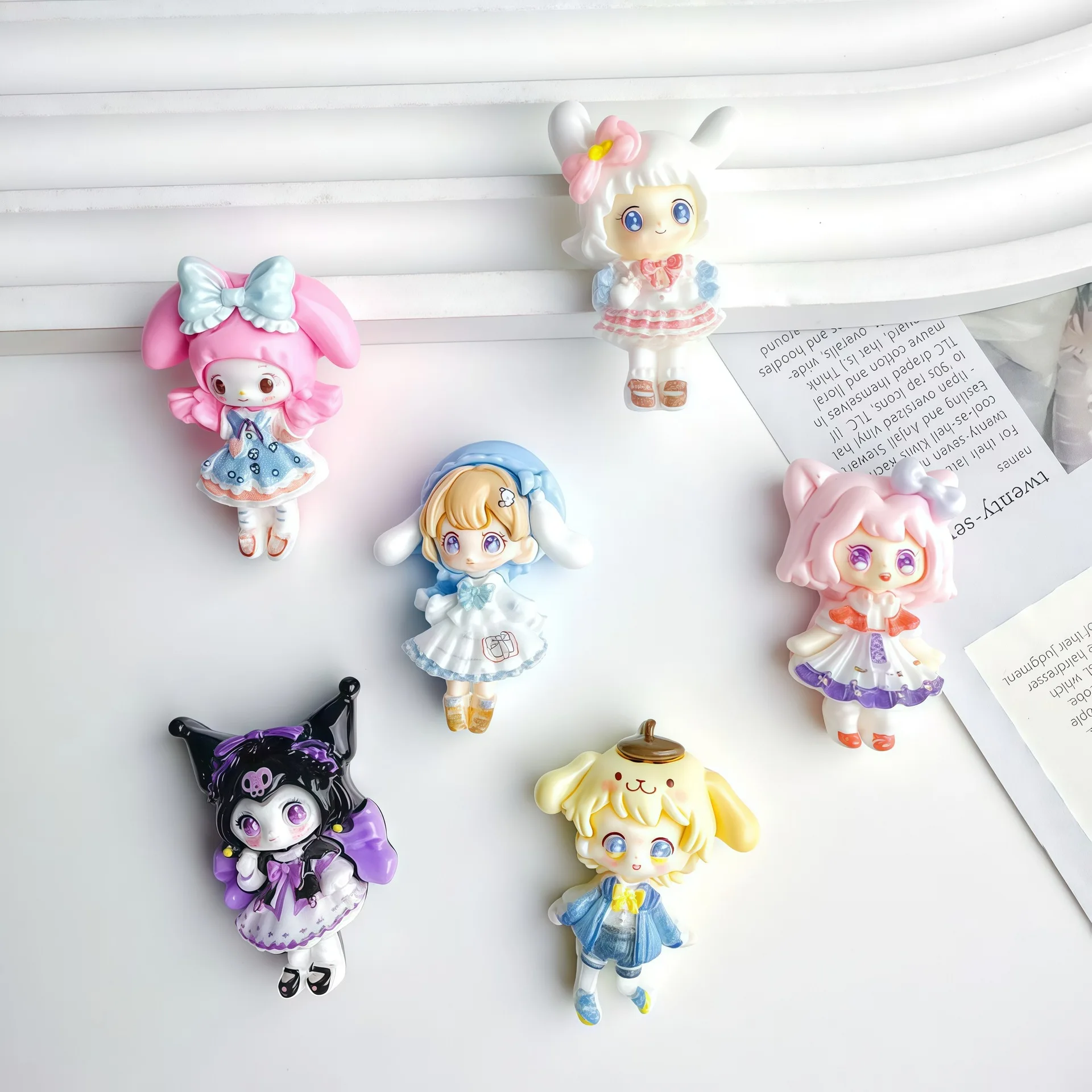 

Miniso мультфильм DIY аксессуары и аксессуары из смолы милый крем-клей Sanrio аксессуары для заколок ручной работы
