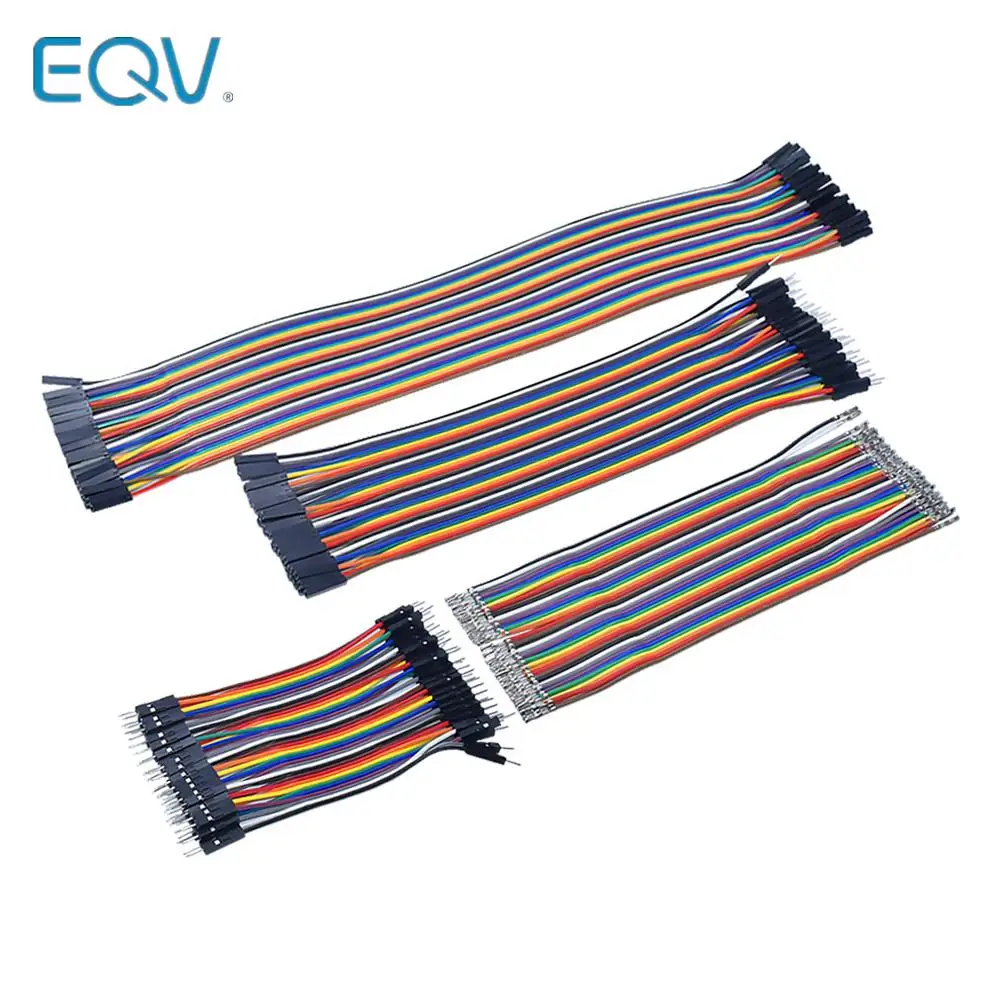 40PIN 15CM 20CM 30CM 40CM Dupont Line Male to Male + Female to Male and Female to Female Jumper Dupont Wire Cable for arduino