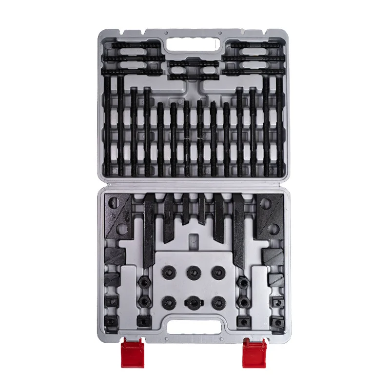 Milling Machine Clamping Sets M10 With 10.9 Super Hardened Milling Machine Tool Combination Platen Mold Parts 58PCS/Set