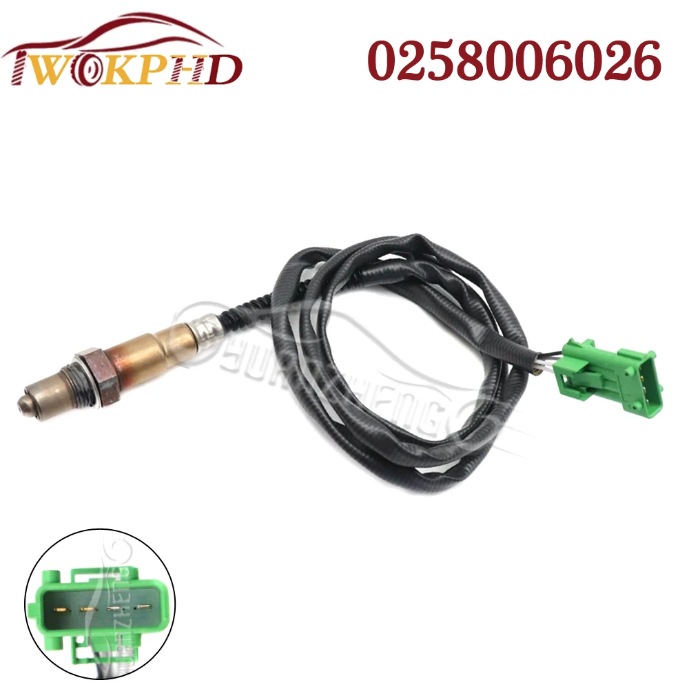 0258006026 새 에어 연료 비율 람다 O2 산소 센서 628HQ 푸조 206 306 307 407 406 607 806 시트로엥 베를링고 C4 1.4-2.2L용
