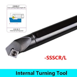 LIHAOPING CNC Internal Tool Holder S12M S16Q S20R S25S SSSCR09 SSSCL09 Boring Bar Lathe Turning Tools SSSCR SCMT S12M-SSSCR09