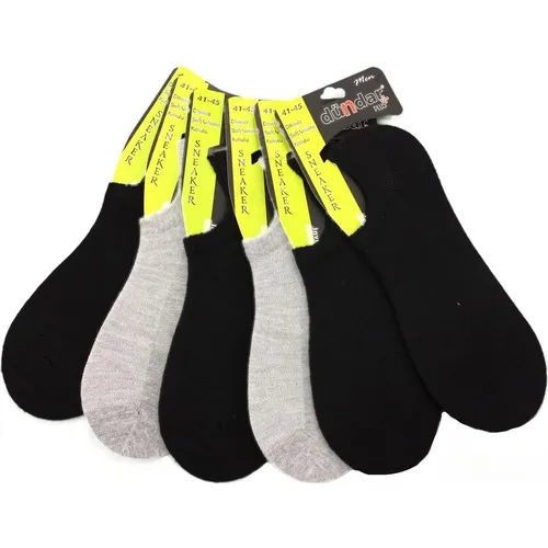 

Dündar Seamless Quality Male Sneaker Ballerina Socks-6 Pcs