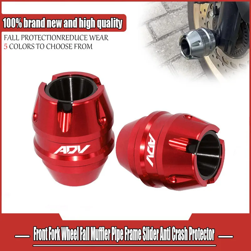 

Для Honda ADV150 ADV350 ADV 150 350 аксессуары для мотоциклов, ось переднего и заднего колеса, вилка, слайдеры, защита от падения