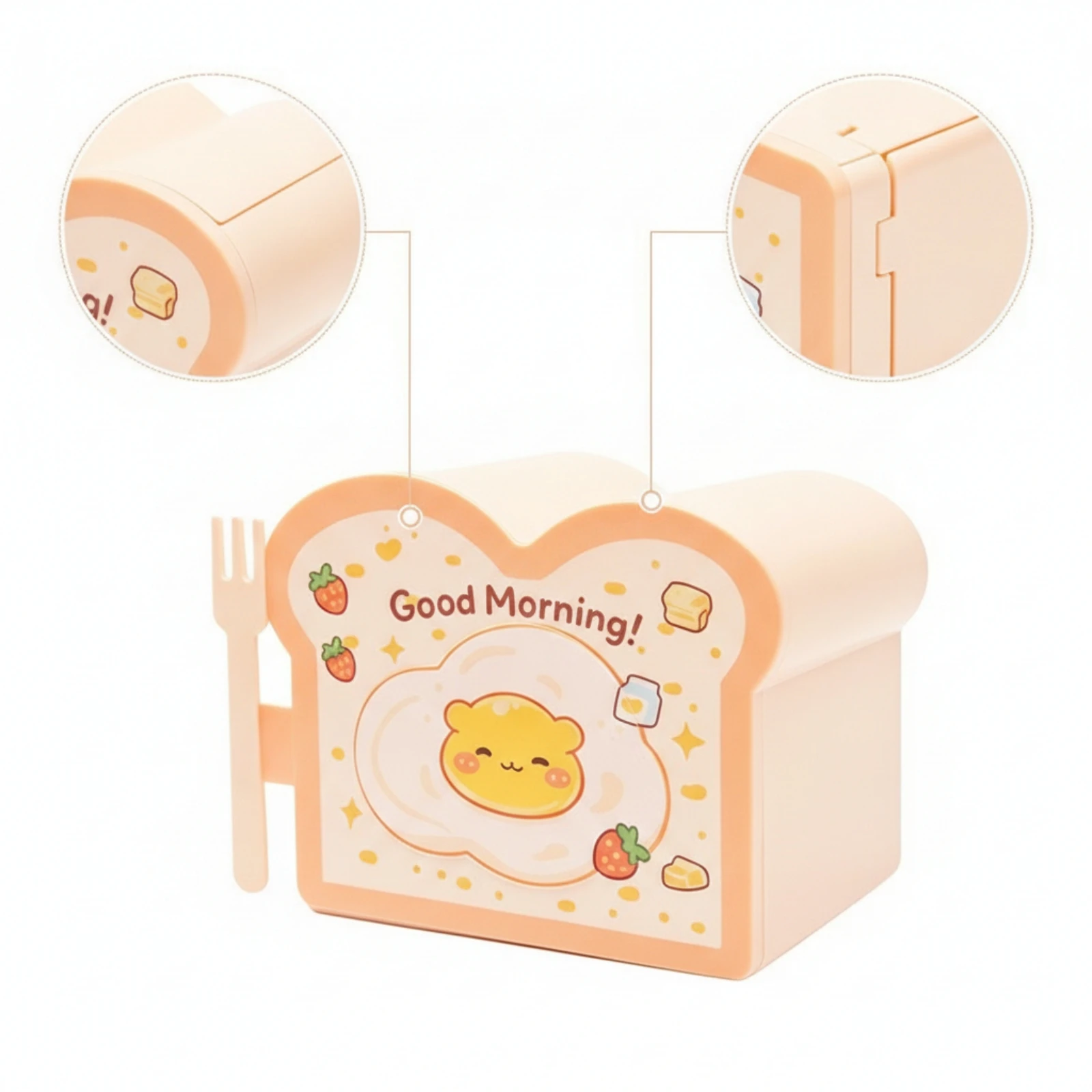 Hamster Hideout with Magnetized Door Easy-Clean Hamster Enclosure with Magnetized Closure Small Animal House Rounded