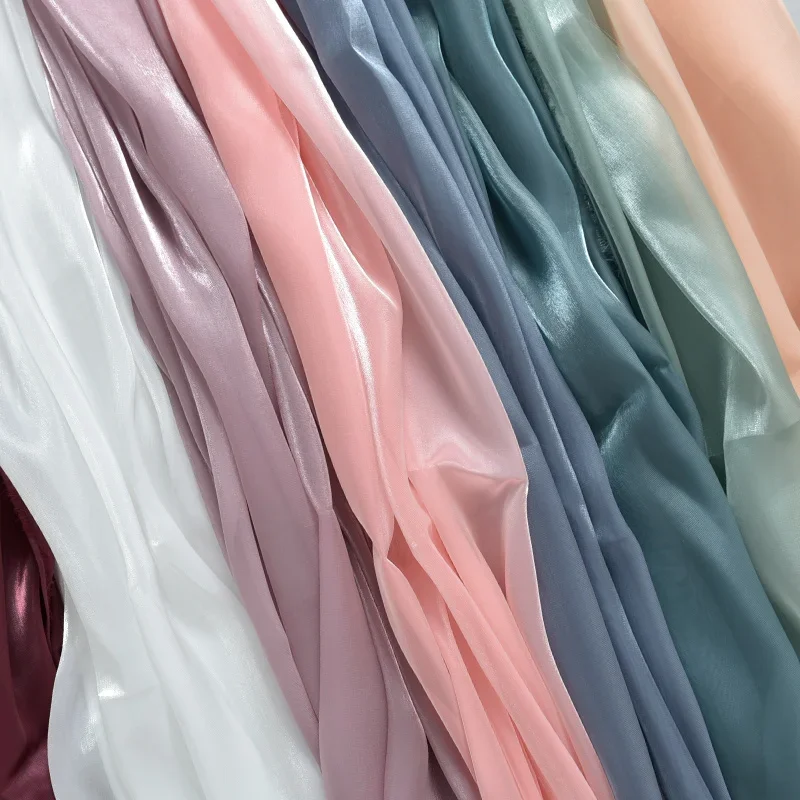 

Плотная потоковая пряжа, ткань, шаль, платье Hanfu, сценическая одежда, реквизит для фотосъемки, фоновое украшение для шитья ткани
