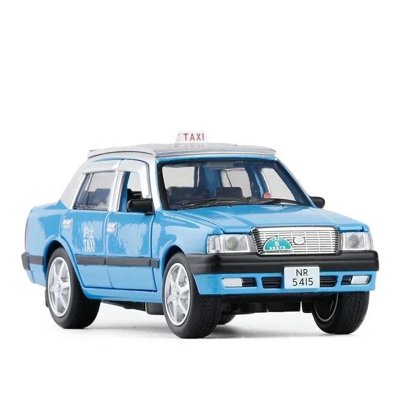 1:32 Crown HongKong Taxi Diecast Model CAR Taxi Toys Pull Back For Kids Toys Gifts Free Shipping A163