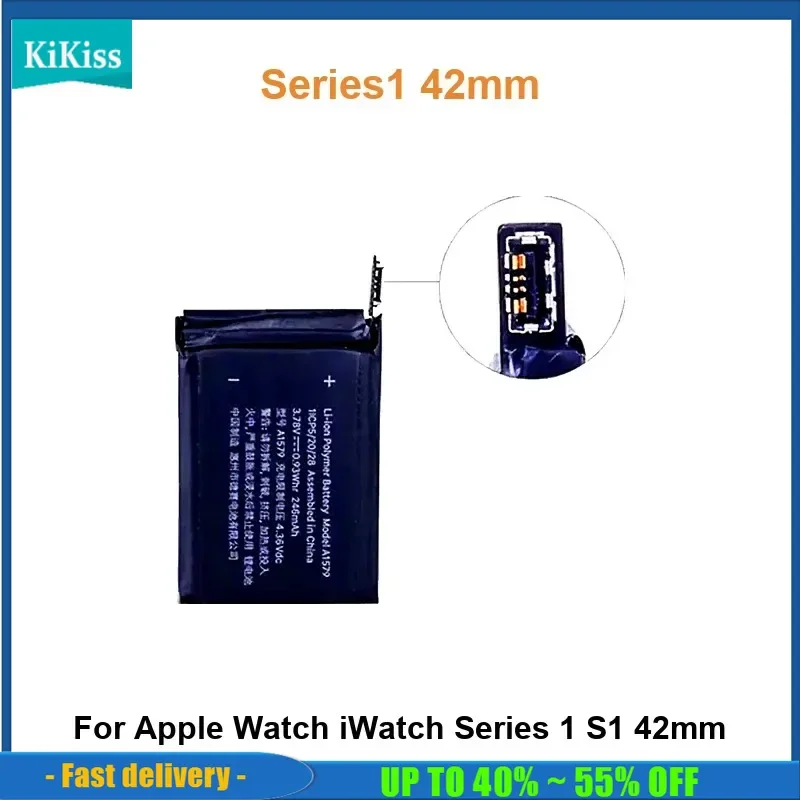 

Watch Battery For Apple Watch iWatch Series 1 S1 42mm Series1 42mm Real Capacity