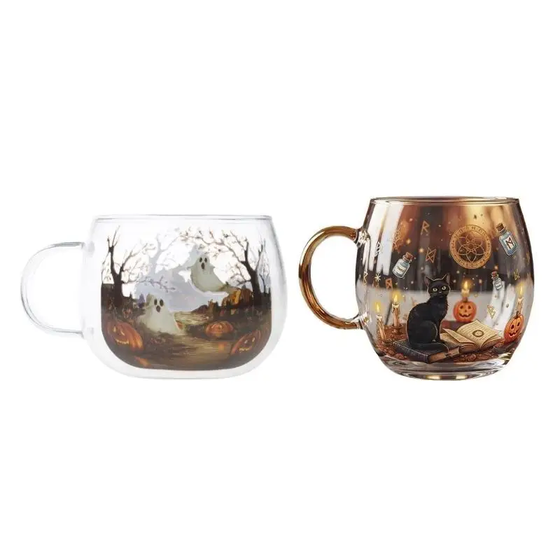 652F Innovative Halloween Glasswares Add Magical To Dining Tables Dishwasher Safe