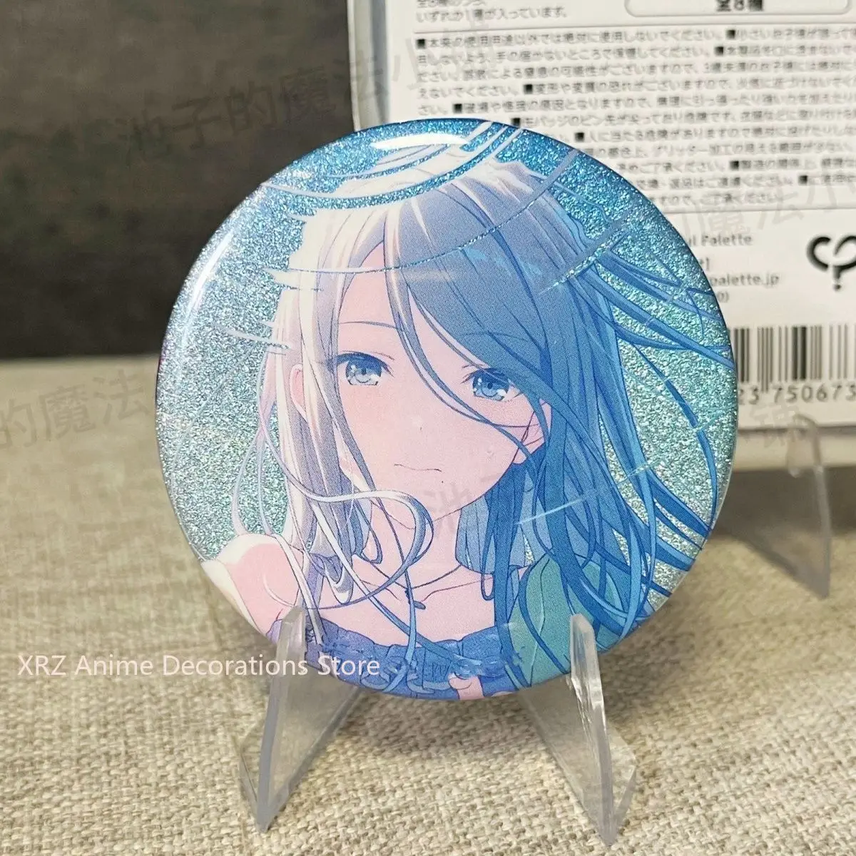 

2 шт., значки проекта Sekai Hinomori Shizuku, милые броши в стиле аниме, булавка для лацкана, сделай сам, рюкзак, шляпа, аксессуары для одежды, коллекционные подарки