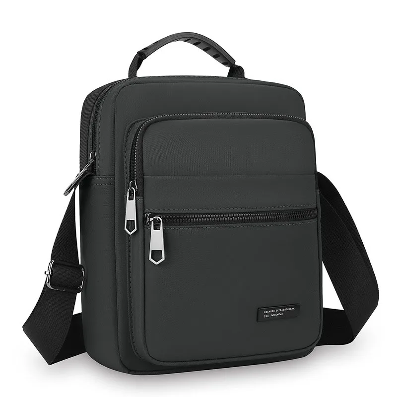حقائب كروس أكسفورد للرجال متعددة الاستخدامات - حقائب رجال الأعمال غير الرسمية للتنقل اليومي والأساسيات حقيبة يد صغيرة حقيبة سفر