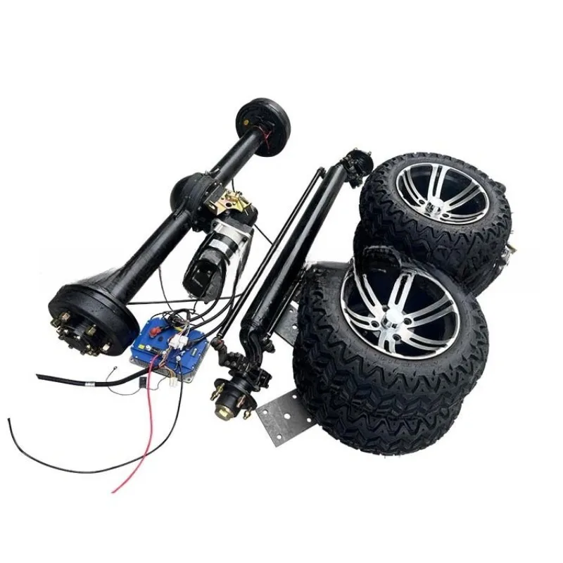 

Electric five-hole brakeless steering drive axle assembly Intelligent electronic power steering machine
