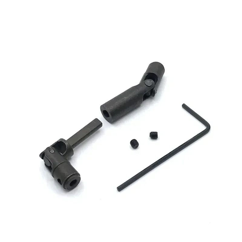 Eje de transmisión de Metal mejorado para WPL 1/10 D12 1/16 C14 C24 C34 B14 B24 B16 B36 HengLong RC accesorios de piezas de coche