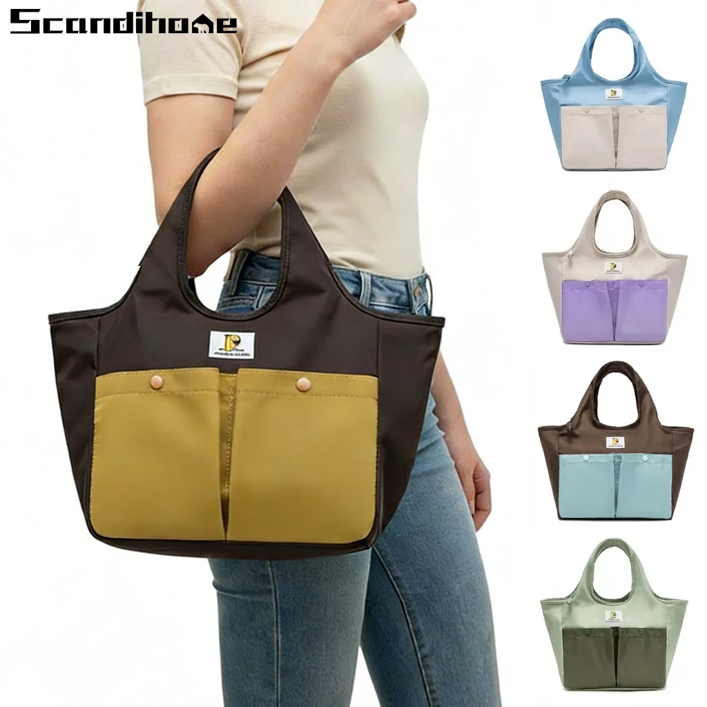 

Портативная термоизолированная сумка для обедов большой вместимости, водонепроницаемая, с несколькими отделениями для офиса, школы, работы и путешествий