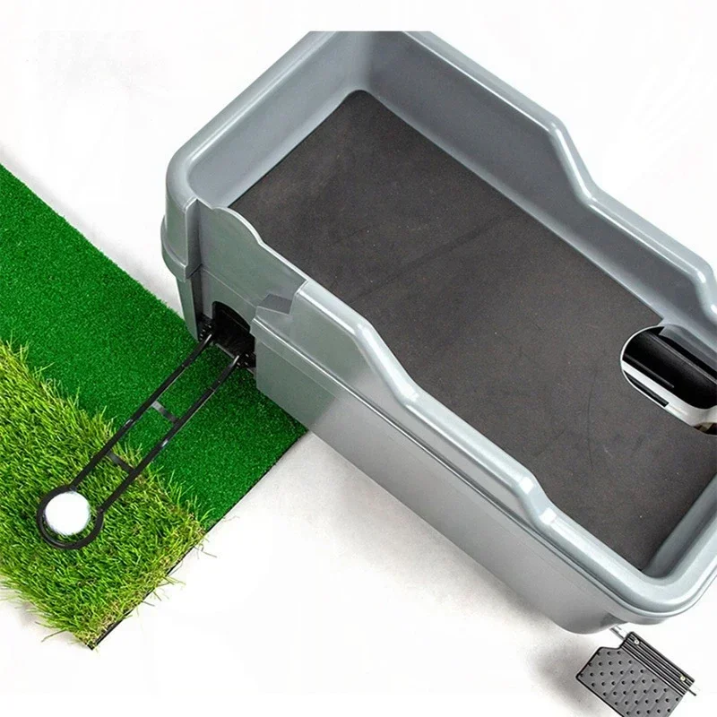Golf Semi-automatic Serve Machine Ball Delivery Machine Ball Dispenser Service Box, Club Frame, Server