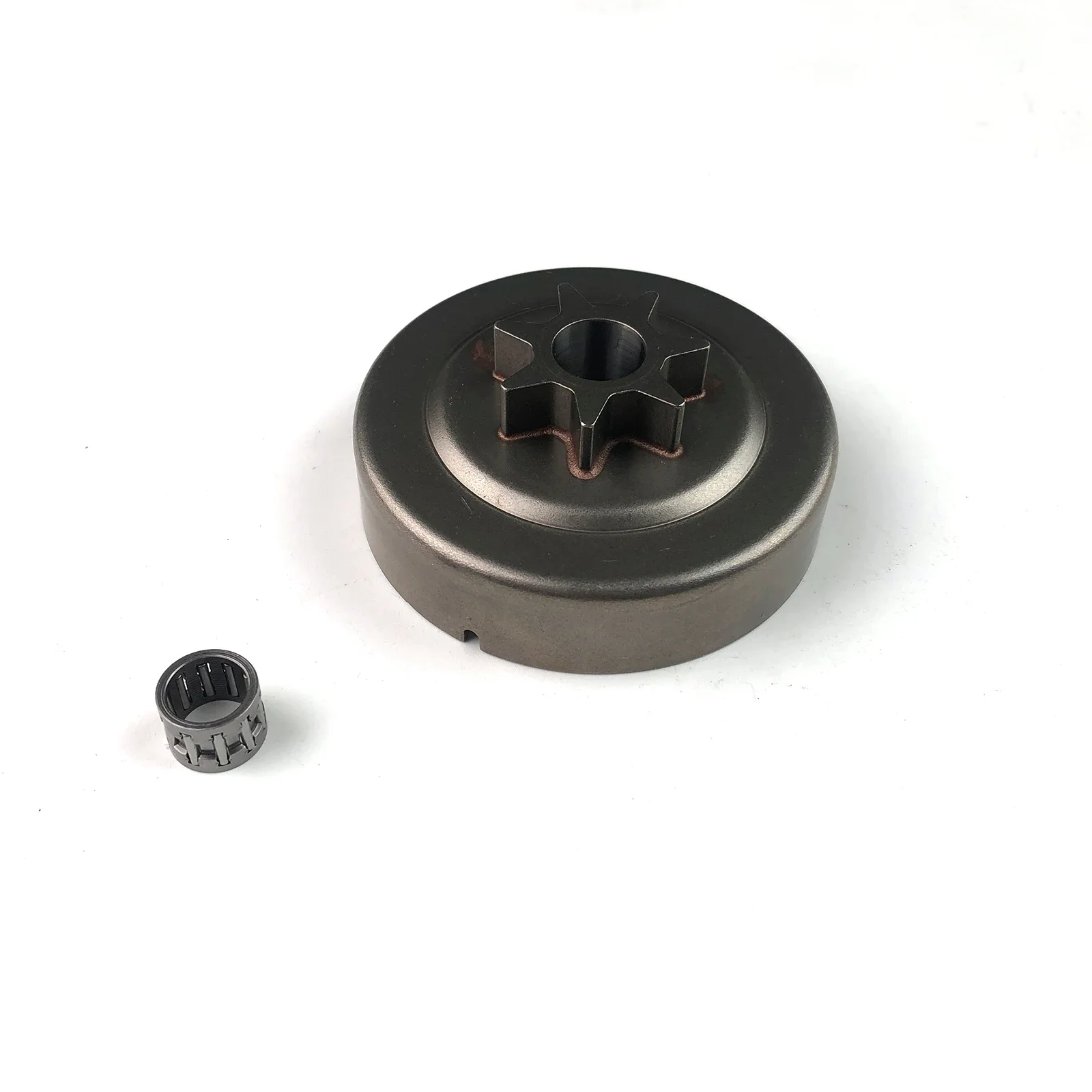 Piñón de tambor de embrague 7T de 325 pulgadas con rodamiento de jaula de agujas para motosierra Stihl 026, MS260, 024, MS240, Parte #1121, 640, 2004, 9512, 933, 2260