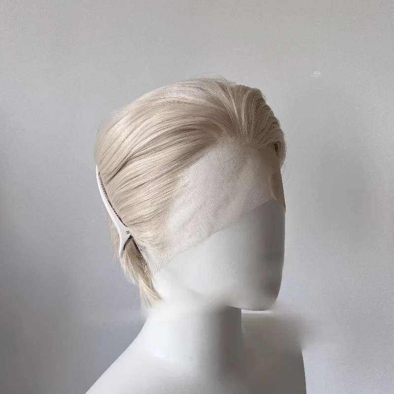 

Medium partial partial back cos modeling performance photo hair embryo