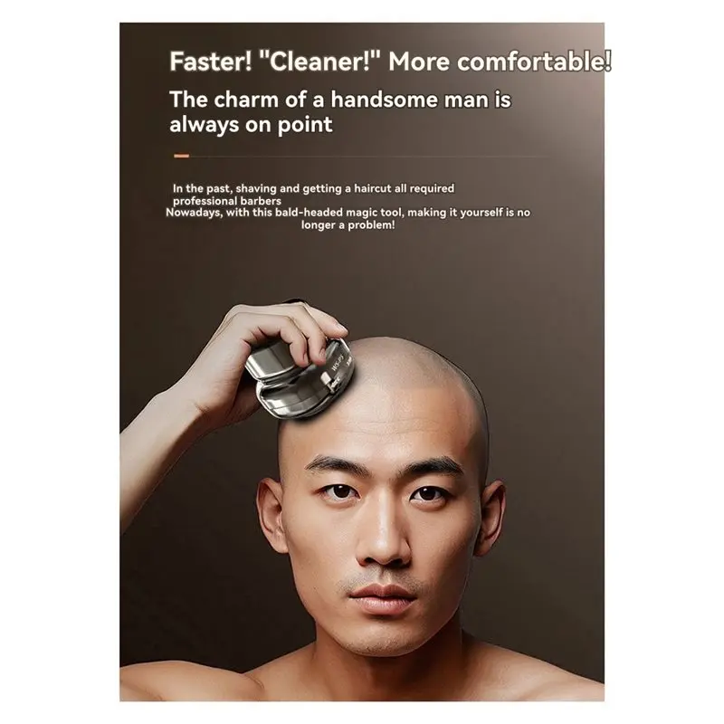 AB43-Multi-Function 2-In-1 Electric Hair Clipper& Shaver Rechargeable Portable Hair Trimmer Shaving Tool
