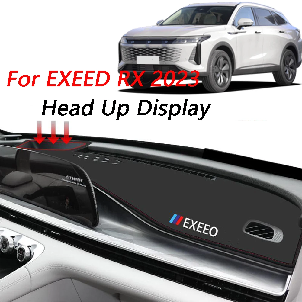 

Car Dashboard Pad Protectors Cushion Stickers For EXEED RX 2023 Cover Auto Instrument Sun Mat Anti-UV Carpet Accessories