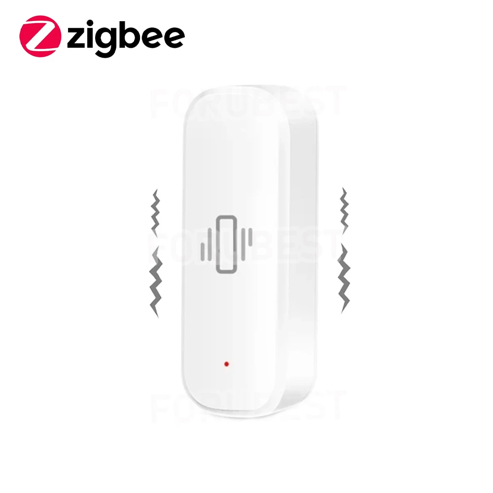 

Zigbee Smart Vibration Sensor Detection Smart APP Notification Real-Time Motion Shock Alarm History Record