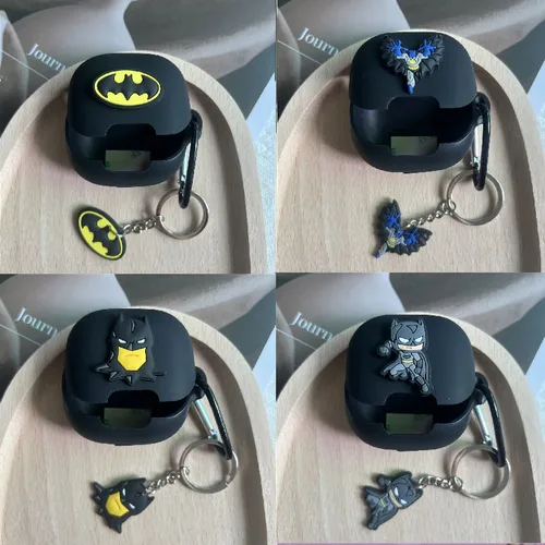 Funda de silicona con dibujos animados para auriculares Anker Soundcore Liberty 4 NC, caja de carga, funda protectora suave con llavero, novedad