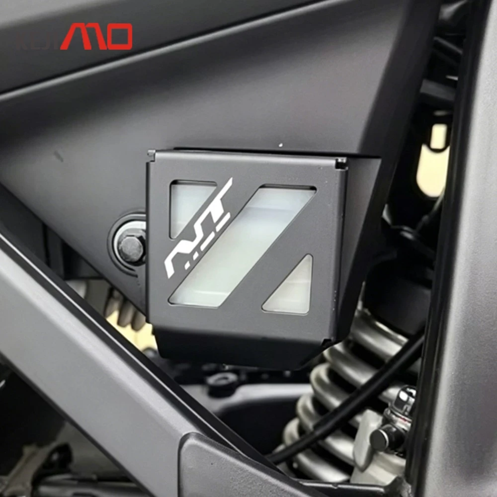 

NT1100 2025 2026 Accessories CNC Rear Brake Fluid Reservoir Cover Guard Oil Cup Protector For Honda NT 1100 DCT 2022 2023 2024