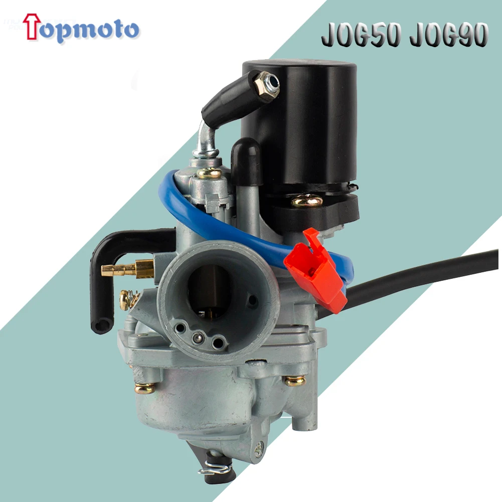 Jog50 Carburetor For Yamaha Jog 50 50cc JOG90 PZ19J 19mm 2 Stroke 1E40QMB Motorcycle Scooter  Carburator With Air Filter