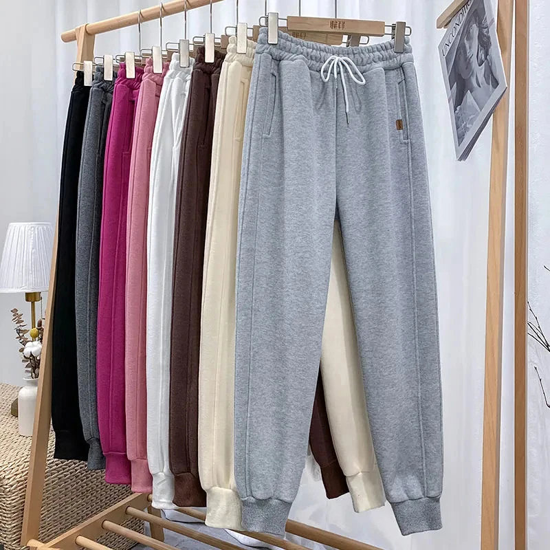 2022 autunno e inverno und sommer neue bestickt jogginghose trendy casual hosen lose mannner und frauen gleichen stil paar hosen